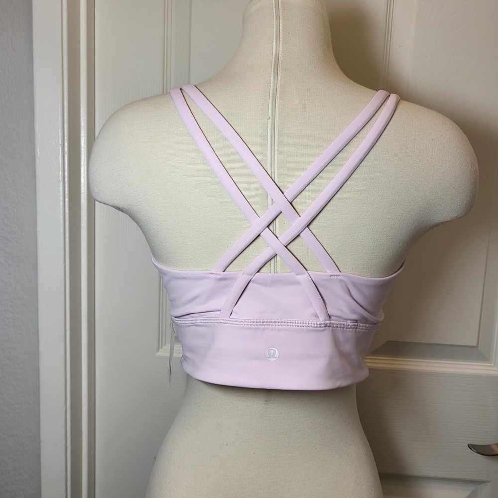 Lululemon Energy Longline Bra Size 12 B-D Cup W2EB9S -Brand New! - Picture 2 of 10